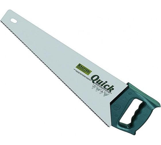 Ножовка с закаленными зубьями KRAFTOOL QUICK 15004-45