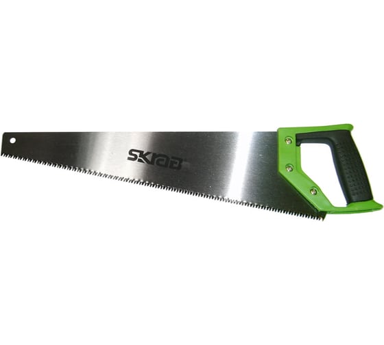 Ножовка по дереву SKRAB 500мм каленый зуб GREEN SK5 20527 1