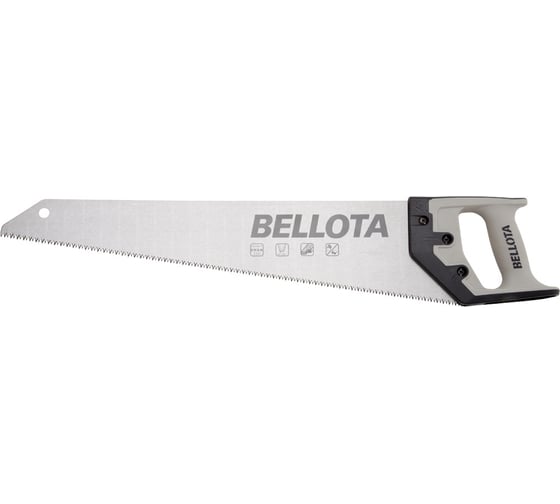 Ножовка по дереву Bellota 350 мм, 7 TPI 4555-14 1