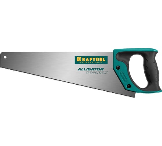 Ножовка по дереву KRAFTOOL Alligator Toolbox 13 TPI, 350 мм 15227-35