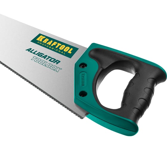Ножовка по дереву KRAFTOOL Alligator Toolbox 13 TPI, 350 мм 15227-35
