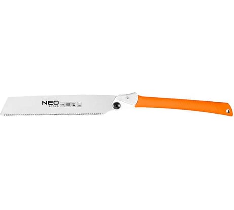 Японская пила для точной резки NEO TOOLS 11 TPI, широкая, складная 44-610