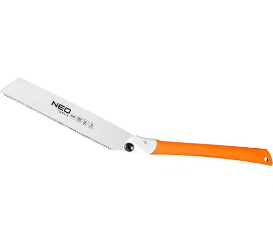 Японская пила для точной резки NEO TOOLS 11 TPI, широкая, складная 44-610