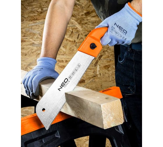 Японская пила для точной резки NEO TOOLS 11 TPI 44-613