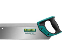 Ножовка с обушком KRAFTOOL Alligator Tenon 15 для стусла 300 мм 15228-30