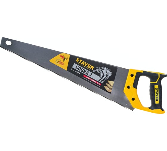 Универсальная ножовка Stayer "Cobra 7" 450 мм, 7 TPI, 1510-45_z02
