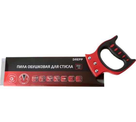 Пила обушковая для стусла GREPP 12TPI, 350 мм 205-350