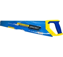 Ножовка по дереву ВАРЯГ 450мм, 11 TPI, многоцелевая, мелкий каленый зуб, 3D-заточка, 2х комп рук-ка (12/48) 013688