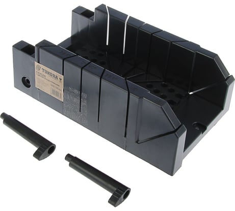 Стусло TUNDRA 310x120 мм, 0, 45, 90 и 22.5, с двумя эксцентриками, пластиковое 2005287