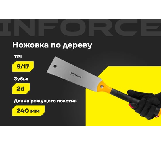 Японская ножовка Inforce 06-08-25