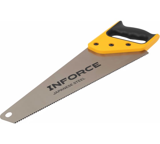 Ножовка по дереву Inforce 11-12 TPI, 400 мм 06-08-28