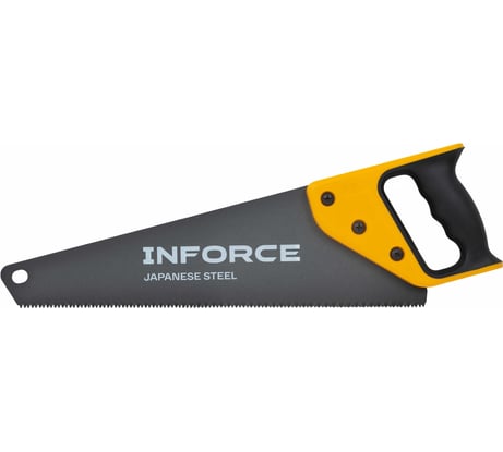 Ножовка по дереву Inforce 7-8 TPI, 400 мм 06-08-29
