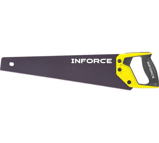 Ножовка по дереву Inforce 11-12 TPI, 450 мм 06-08-30 1