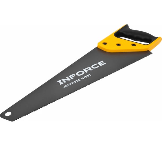 Ножовка по дереву Inforce 11-12 TPI, 450 мм 06-08-30