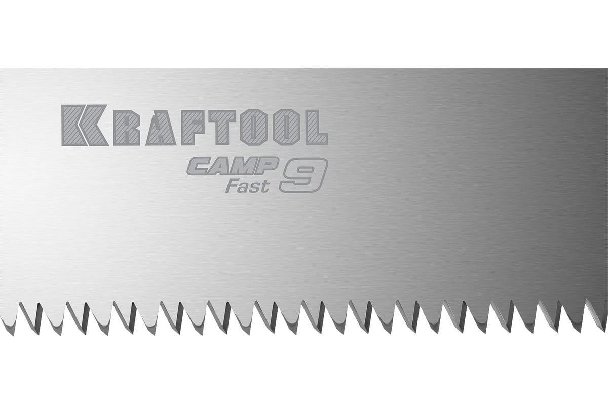Ножовка для быстрого реза сырой древесины KRAFTOOL CAMP Fast 9 250 мм ...