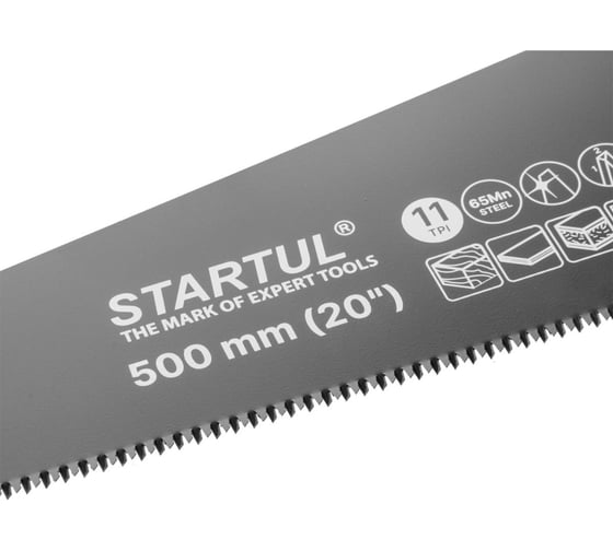 Ножовка по дереву STARTUL PROFI 500 мм, 11 TPI ST4250-50