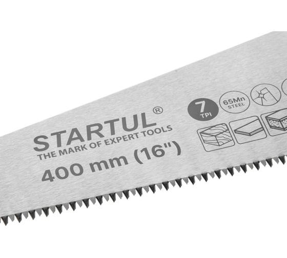 Ножовка по дереву STARTUL MASTER 400 мм, 7 TPI ST4242-40