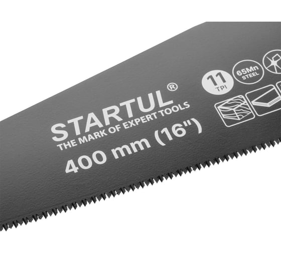 Ножовка по дереву STARTUL PROFI 400 мм, 11 TPI ST4250-40