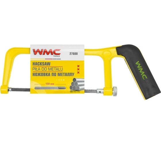 Ножовка по металлу WMC TOOLS 150мм WMC-27600(61014)