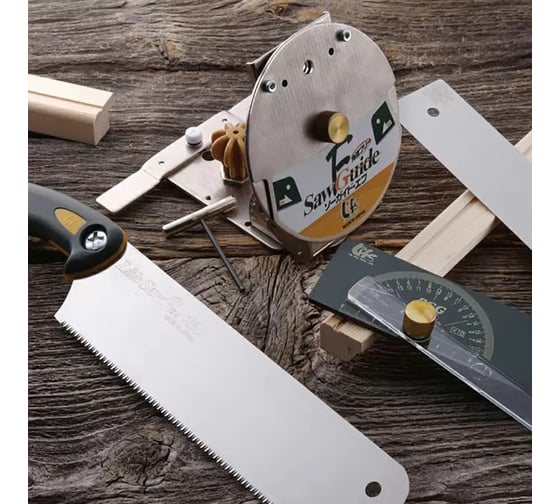 Набор Mikitool Saw Guide F Set (стусло + пила + транспортир) М00002055