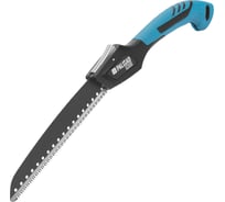 Пила садовая складная PALISAD LUXE 190 мм, SK5, 3D зуб, тефлоновое покрытие, обрезиненная рукоятка 60425
