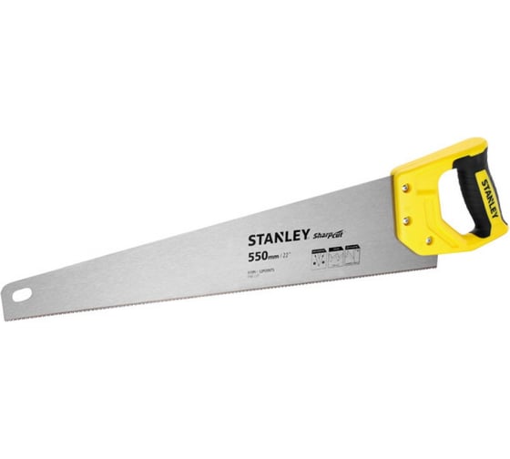 Ножовка Stanley SHARPCUT 11TPI, 550мм STHT20372-1 1