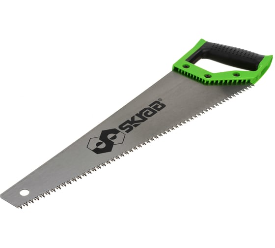 Ножовка по дереву SKRAB 400 мм каленый зуб GREEN SK5 20525