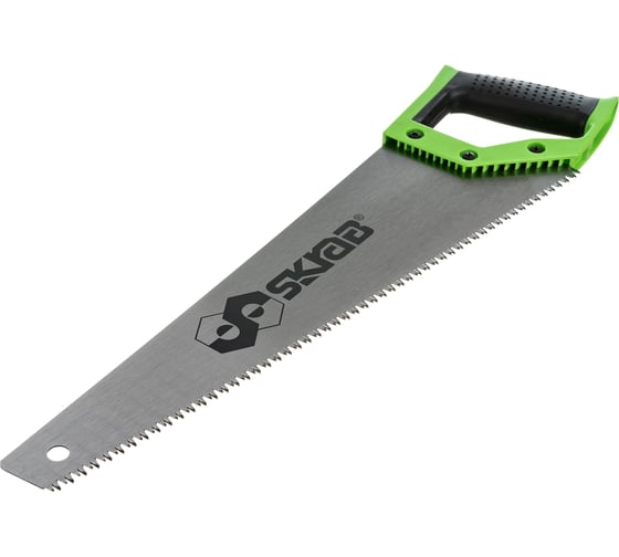 Ножовка по дереву SKRAB 400 мм каленый зуб GREEN SK5 20525