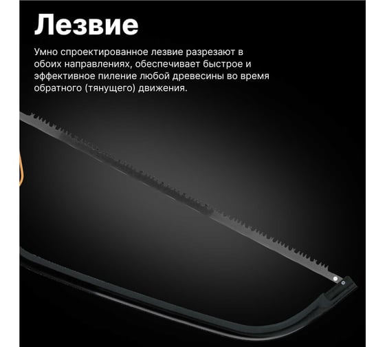 Лучковая пила 24" Fiskars 124810 1000615