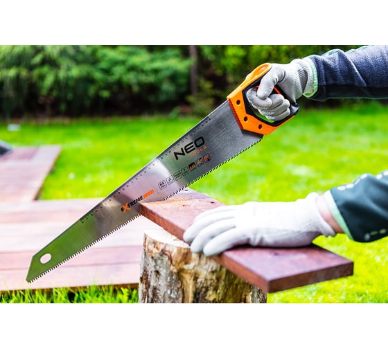 Ножовка по дереву NEO Tools 500 мм, 7TPI 41-141