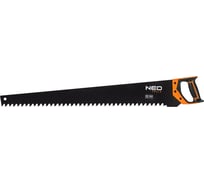 Пила для блоков по газобетону NEO Tools 800 мм, 23 зуба, с накладками widia 41-201