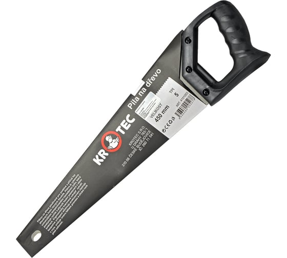 Ножовка по дереву KROTEC 450 мм TPI 5 4101003