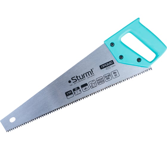 Ножовка по дереву Sturm 400мм, 5TPI, 2D зуб 1060-14-400SP 1