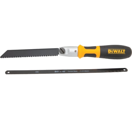 Ножовка по мультиматериалу Dewalt cо сменными полотнами 2 в 1 DWHT20542