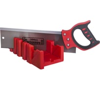 Пила Toolberg с пластмассовым стуслом 300х100 мм, обрезиненная ручка Лк-00002749