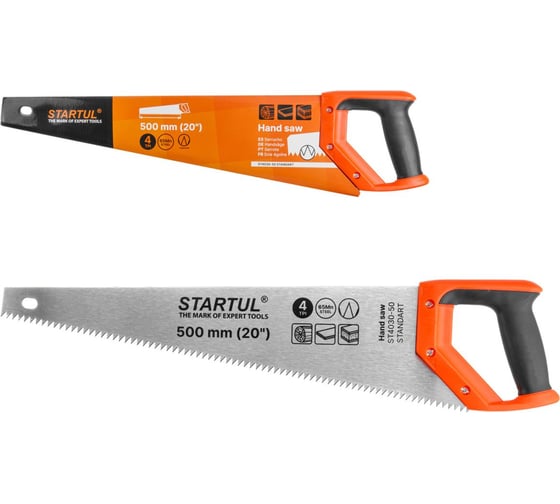 Ножовка STARTUL по дер. 500мм 4 TPI STANDART ST4030-50 1