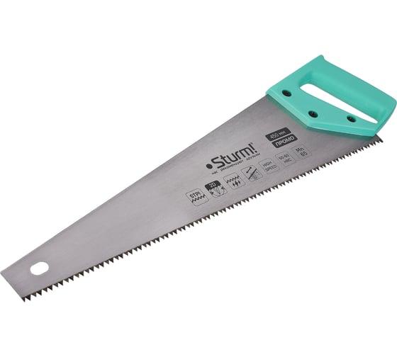 Ножовка по дереву Sturm 450мм, 5TPI, 2D зуб 1060-14-450SP 1