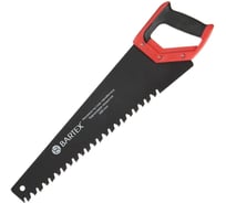 Ножовка по газобетону, пенобетону Bartex 500 мм, тефлоновое покрытие, рукоятка двухкомпонентная, напайки карбид, HSC-500 312365