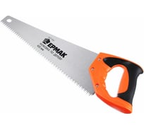 Ножовка по дереву ЕРМАК 400мм, зуб 4мм. заточ. 663-846