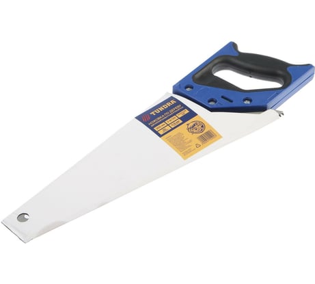 Ножовка по дереву TUNDRA 2К рукоятка, 3D заточка, каленый зуб, 7-8 TPI, 350 мм 5155402