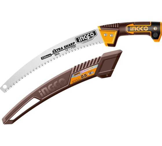 Ножовка садовая INDUSTRIAL INGCO 330 мм (8/48) HPS3306