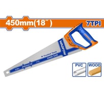 Ножовка по дереву WADFOW 450 мм 7TPI 6/24 WHW8G18