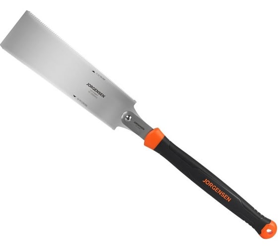 Ножовка по дереву Pony Jorgensen RYOBA японский тип с двойным режущим краем (японская сталь SK5, 250мм_0,5мм), 18TPI 70626