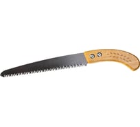 Садовая ножовка СИМАЛЕНД 23 см, рукоять дерево 3809580