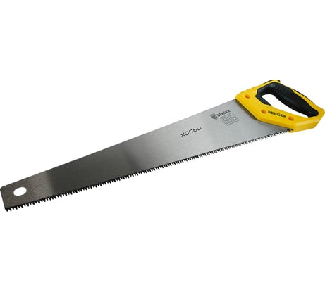 Ножовка по дереву Berger BG 500мм, 3D заточка, 7TPI,BG1843