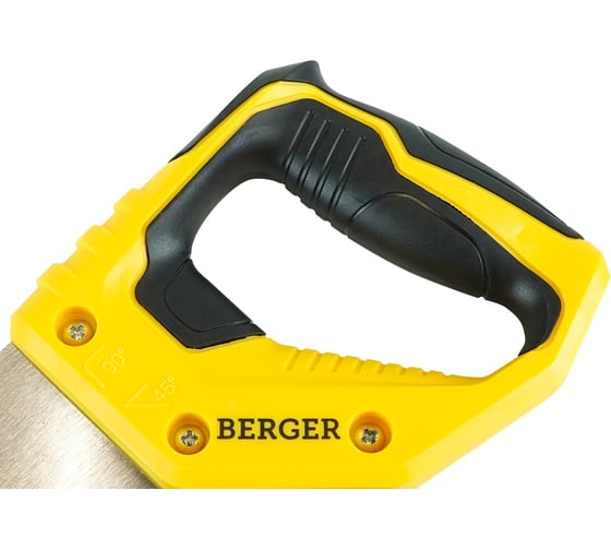Ножовка по дереву Berger BG 500мм, 3D заточка, 7TPI,BG1843