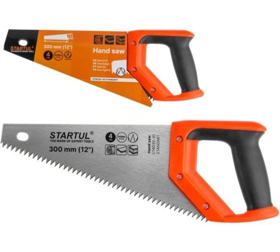 Ножовка по дереву STARTUL 300мм 4 TPI  STANDART (ST4030-30) ST4030-30 ЦЗ-0306456048
