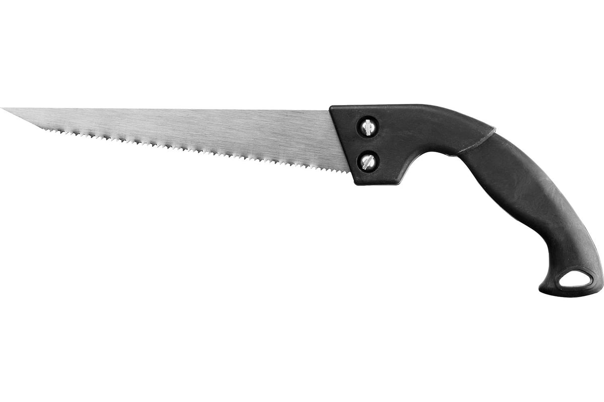 Выкружная ножовка по гипсокартону СИБИН 200 мм, 8 TPI 15058 - выгодная .