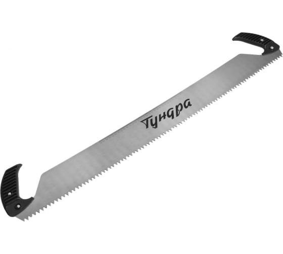Двуручная пила TUNDRA 1000 мм, шаг 10 мм, зуб прямой, очень крупный, закаленная сталь 7447133 1