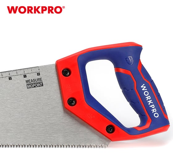 Ножовка по дереву WORKPRO 500 мм, SK5, 7TPI WP215007